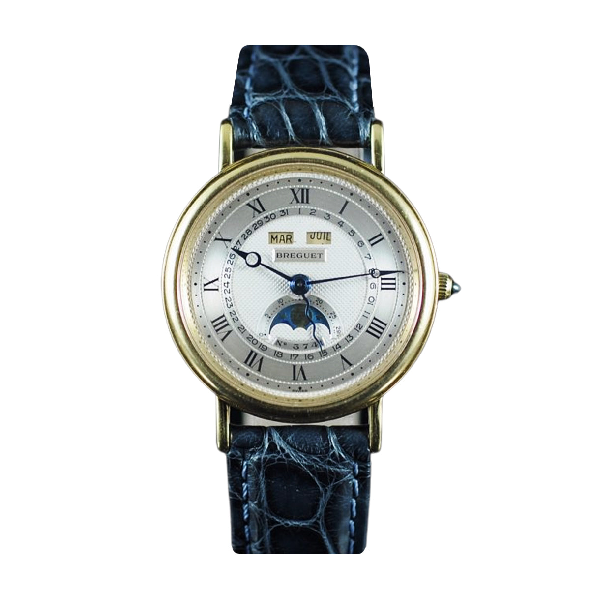 Breguet Serpentine Triple Calendar Moonphase Steel Watches Italy