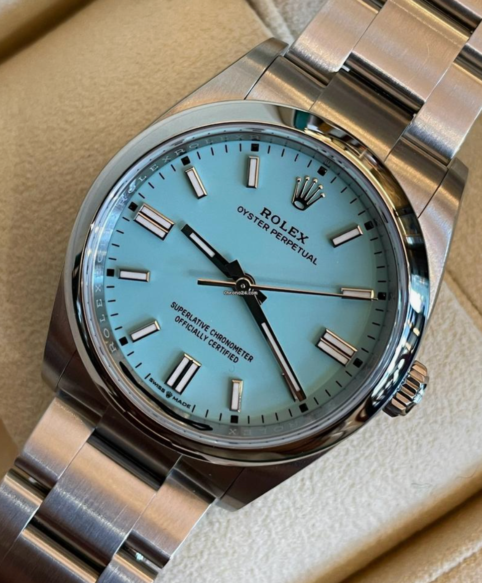 Rolex Oyster Perpetual 36 TIFFANY DIAL - NEW 12/2023