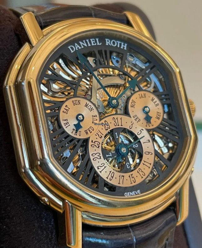 Daniel Roth Ellipsocurvex Skeleton Perpetual Calendar