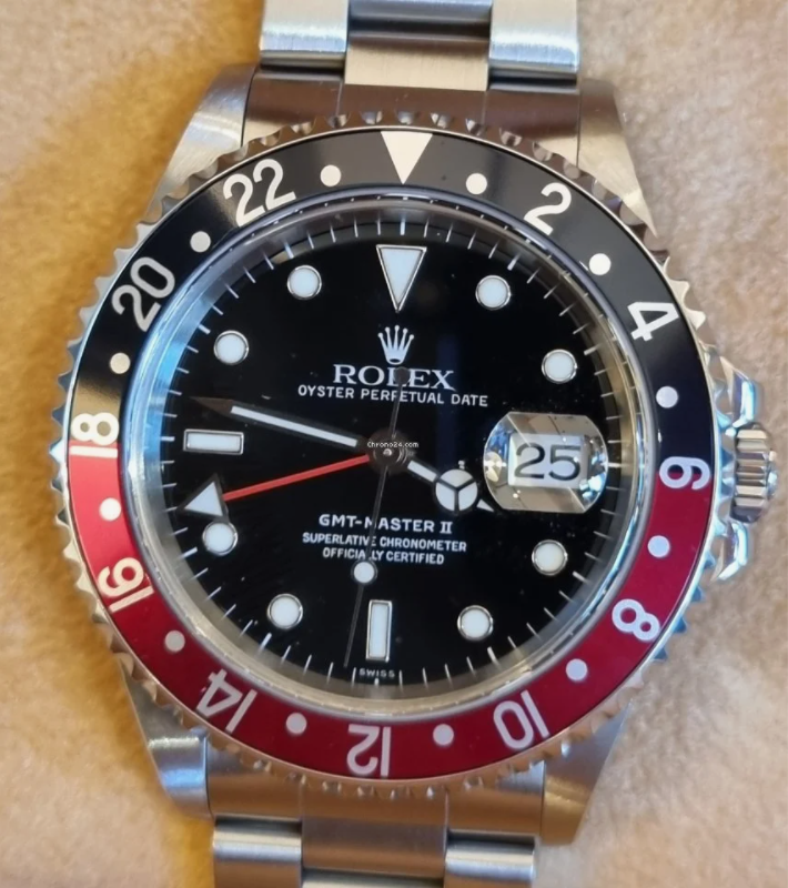 Rolex GMT-Master II Only Swiss dial
