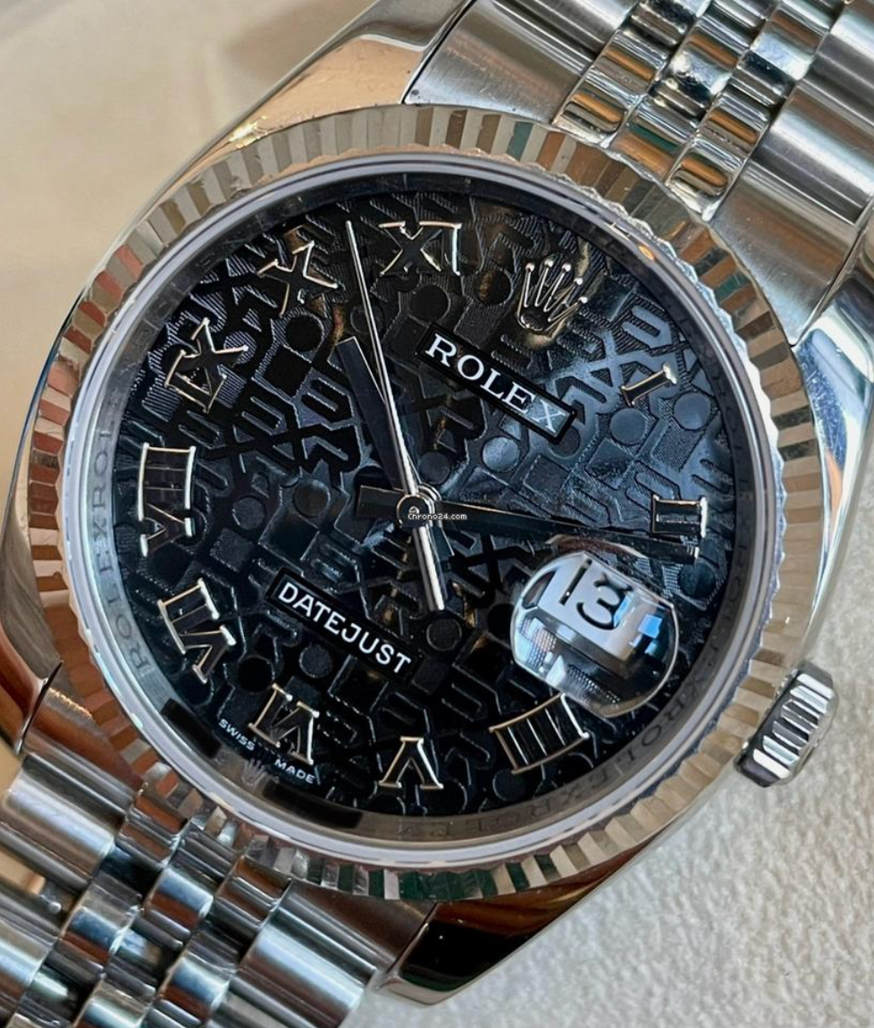 Rolex Datejust 36 Anniversary Computer Dial