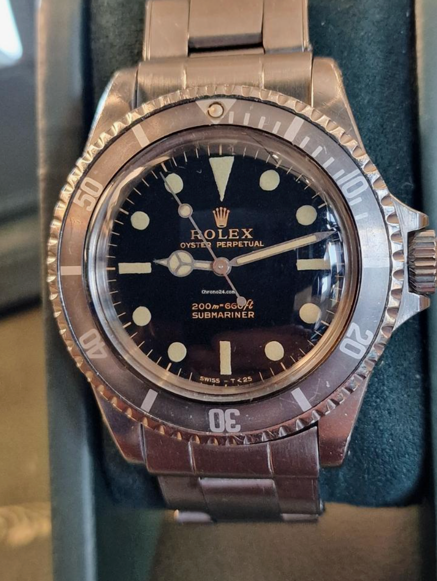 Rolex Submariner (No Date) Gilt Dial