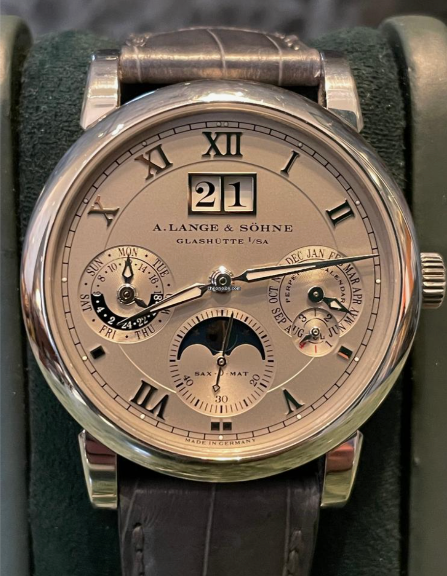 A. Lange & Söhne Langematik Perpetual Certificate From A. Lange & Söhne