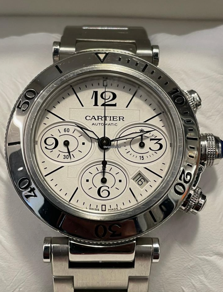 Cartier Pasha Seatimer Chronograph