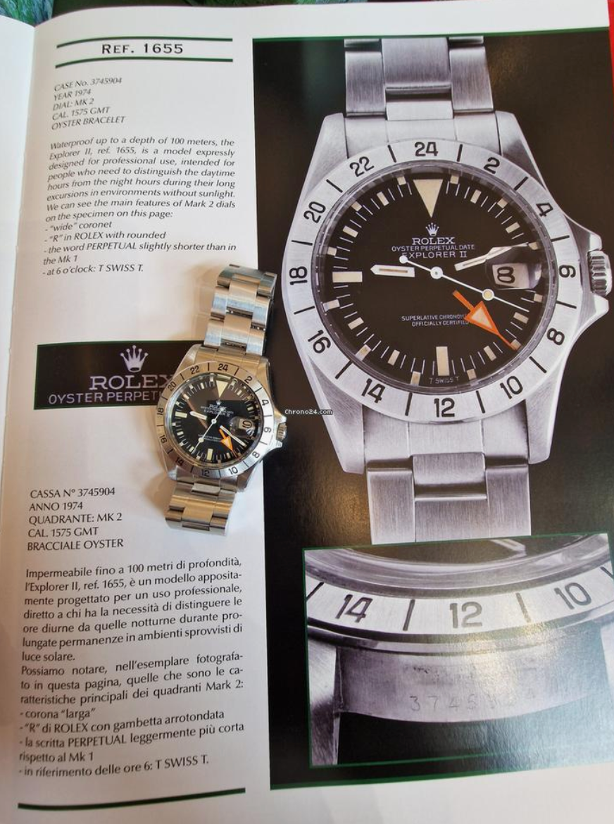 Rolex Explorer II Posted on Mondani Book