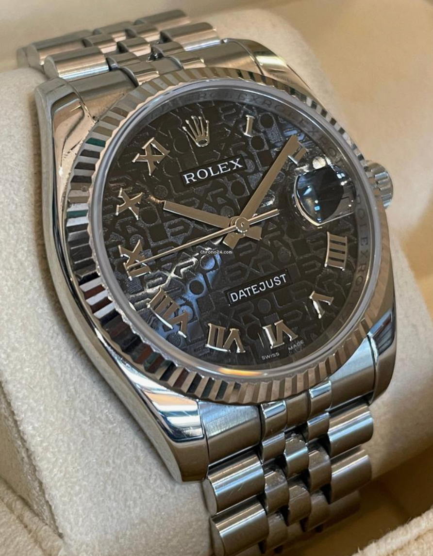 Rolex Datejust 36 Anniversary Computer Dial