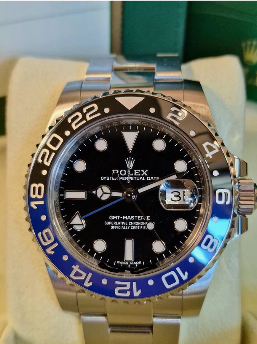 Rolex GMT-Master II "Batman" Never Polished