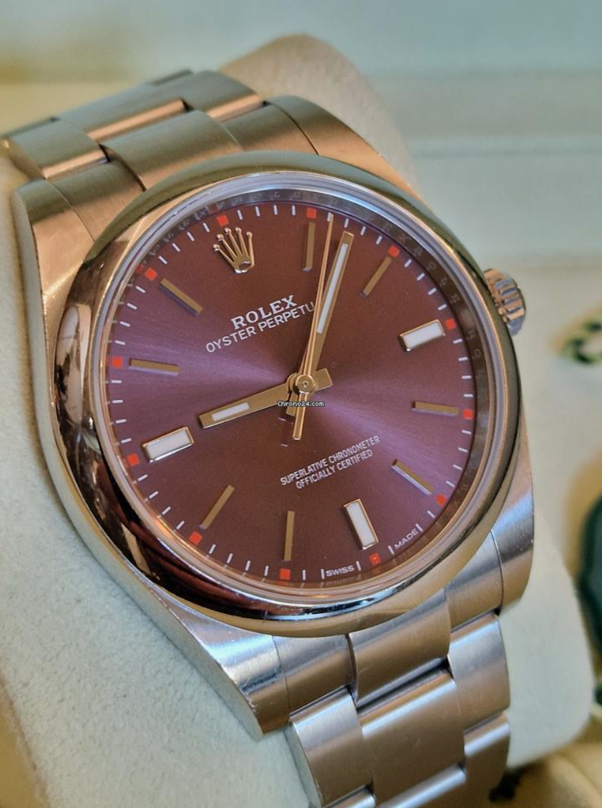 Rolex Oyster Perpetual 39 Never Polished